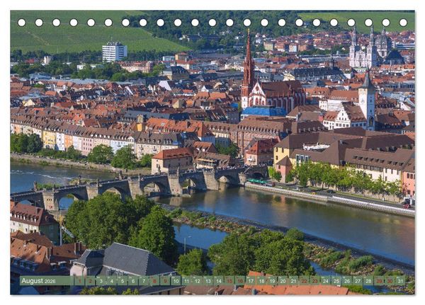 Produktbild: Romantisches Mainfranken (Tischkalender 2026 DIN A5 quer), CALVENDO Monatskalender
