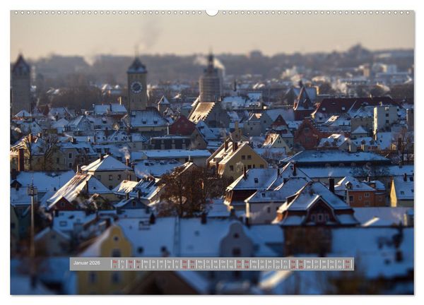 Produktbild: Regensburg Mittelalterliche Stadt mit Flair an der Donau (hochwertiger Premium Wandkalender 2026 DIN A2 quer), Kunstdruck in Hochglanz