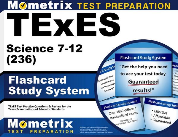 Produktbild: TExES Science 7-12 (236) Flashcard Study System