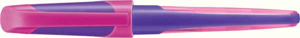 Produktbild: STABILO Schulf&uuml;ller mit Standard-Feder M -   EASYbuddy in lila/magenta - Schreibfarbe blau (l&ouml;schbar) - Einzelstift - inklusive Patrone