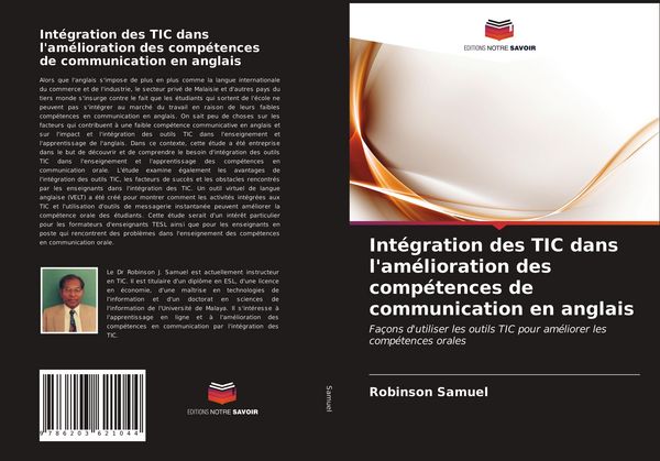 Produktbild: Int&eacute;gration des TIC dans l'am&eacute;lioration des comp&eacute;tences de communication en anglais