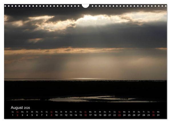 Produktbild: NORDSEE IMPRESSIONEN (Wandkalender 2026 DIN A3 quer), CALVENDO Monatskalender