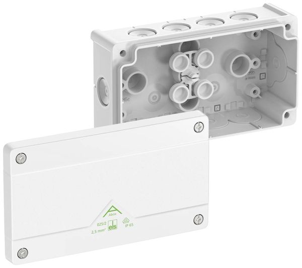 Spelsberg 80210201 Abzweigkasten (L x B x H) 87 x 152 x 52mm Weiß IP66 1St.