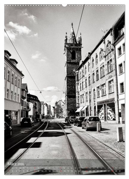 Produktbild: Ein Blick auf Erfurt (hochwertiger Premium Wandkalender 2026 DIN A2 hoch), Kunstdruck in Hochglanz