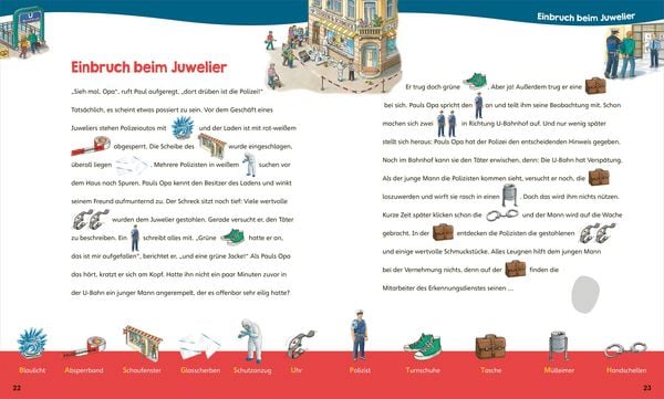 Produktbild: WAS IST WAS Junior Mitmach-Heft Polizei