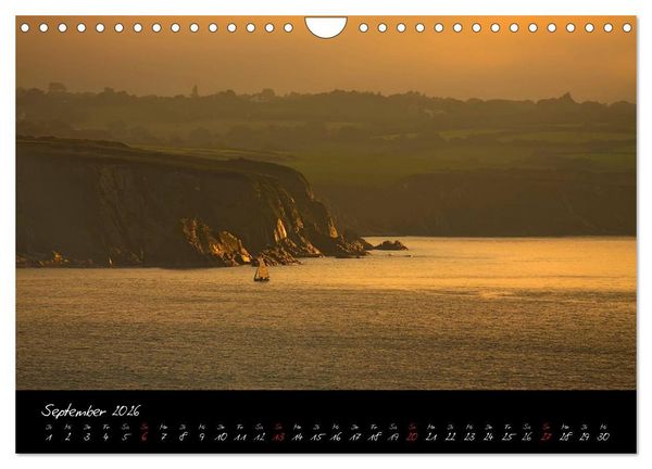 Produktbild: Wales - Pembrokeshire Coast Path (Wandkalender 2026 DIN A4 quer), CALVENDO Monatskalender
