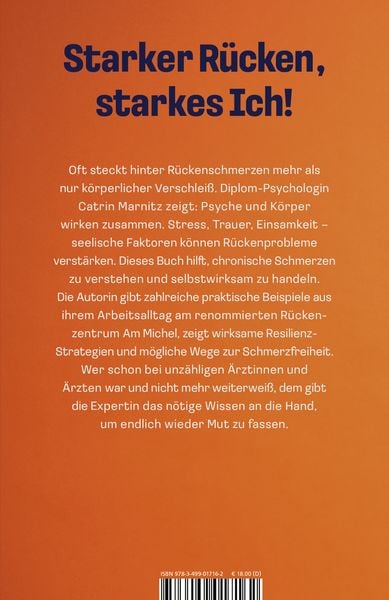 Produktbild: Ein gesunder R&uuml;cken ist auch Kopfsache