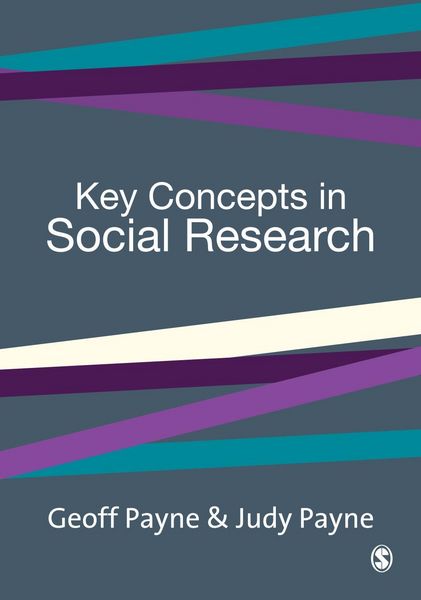 Produktbild: Key Concepts in Social Research