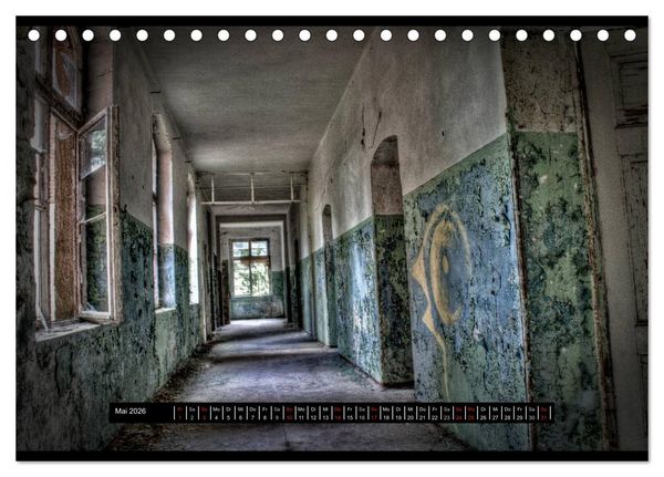 Produktbild: Lost Places, Vergessene Orte (Tischkalender 2026 DIN A5 quer), CALVENDO Monatskalender