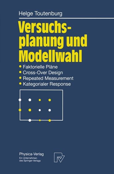 Produktbild: Versuchsplanung und Modellwahl