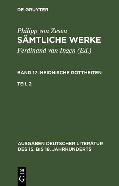 Produktbild: Die Heidnischen Gottheiten. Zweiter Teil