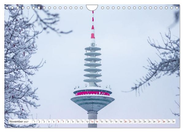 Produktbild: Frankfurt most beautiful places (Wall Calendar 2027 DIN A4 landscape), CALVENDO 12 Month Wall Calendar