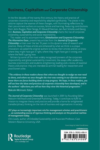 Produktbild: Business, Capitalism and Corporate Citizenship
