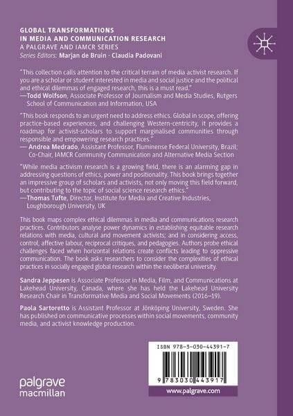 Produktbild: Media Activist Research Ethics