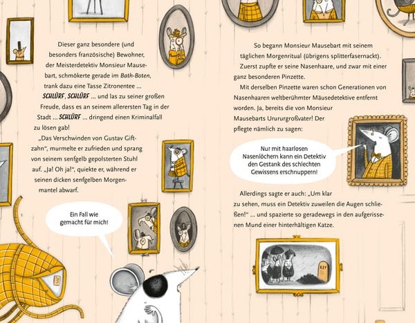 Produktbild: Meisterdetektiv Mausebart &ndash; Wo ist Gustav Giftzahn? Ein M&auml;usekrimi (Band 1)
