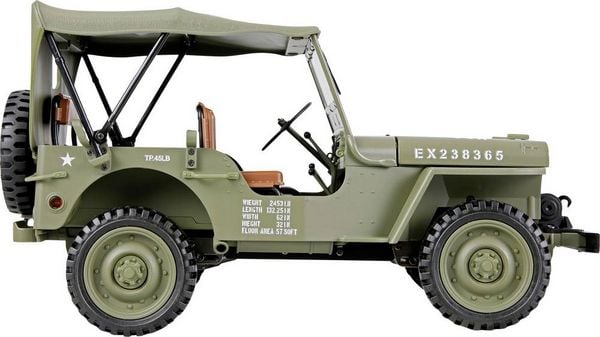 Produktbild: Amewi Jeep Willys MB Scale Crawler Brushed 1:14 RC Modellauto Elektro Crawler Allradantrieb (4WD)
