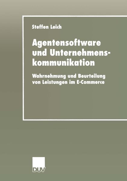 Produktbild: Agentensoftware und Unternehmenskommunikation
