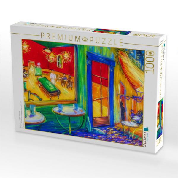 Produktbild: CALVENDO Puzzle Caf&eacute;terrasse mit Billardzimmer | 1000 Teile Lege-Gr&ouml;&szlig;e 64x48cm Foto-Puzzle f&uuml;r gl&uuml;ckliche Stunden