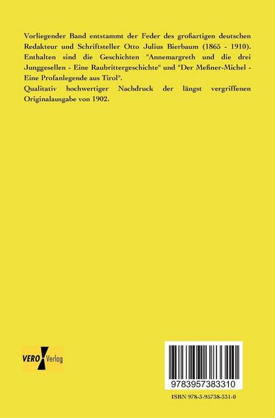 Produktbild: Annemargreth und die drei Junggesellen. Eine Raubrittergeschichte