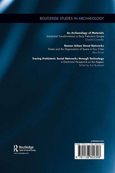 Produktbild: Tracing Prehistoric Social Networks through Technology