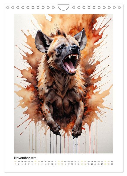 Produktbild: Fantastic Animal World: A Play of Colors and Elegance (Wall Calendar 2026 DIN A4 portrait), CALVENDO 12 Month Wall Calendar