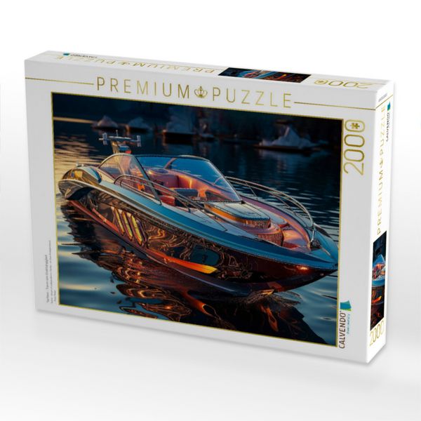 Produktbild: CALVENDO Puzzle Yachten - Traum von Unabh&auml;ngigkeit | 2000 Teile Lege-Gr&ouml;&szlig;e 90x67cm Foto-Puzzle f&uuml;r gl&uuml;ckliche Stunden