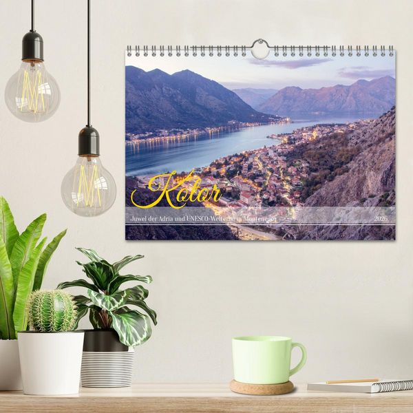 Produktbild: Kotor - Juwel der Adria und UNESCO-Welterbe in Montenegro (Wandkalender 2026 DIN A4 quer), CALVENDO Monatskalender