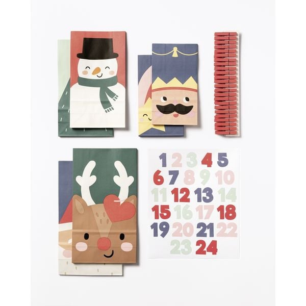 Produktbild: Adventskalender Santa & Friends