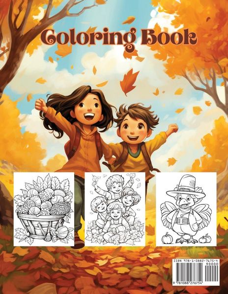 Produktbild: Thanksgiving Coloring Book