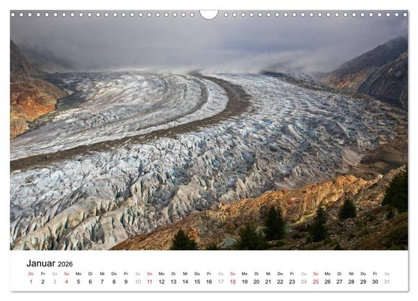 Produktbild: Mystische Schweizer Berglandschaften - Momente in der Natur (Wandkalender 2026 DIN A3 quer), CALVENDO Monatskalender