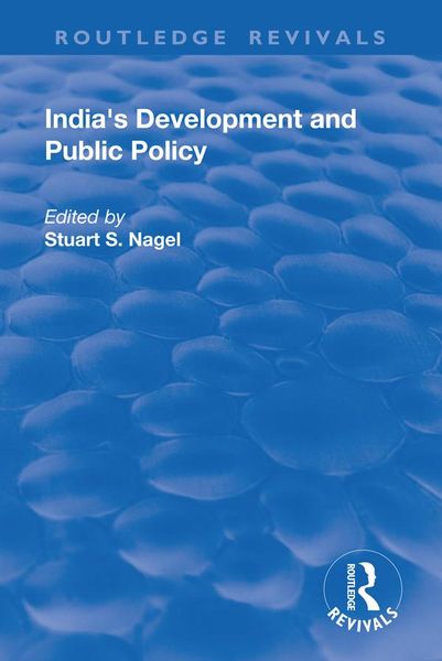 Produktbild: India's Development and Public Policy