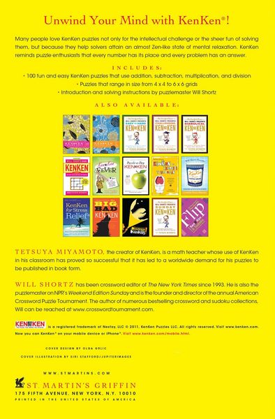 Produktbild: Will Shortz Presents the Zen of Kenken