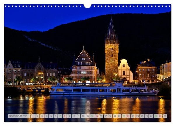 Produktbild: BERNKASTEL-KUES (Wandkalender 2026 DIN A3 quer), CALVENDO Monatskalender