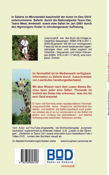 Produktbild: Safaris im Minutentakt
