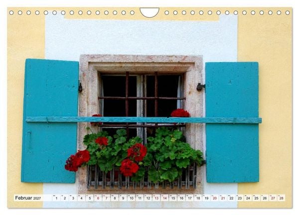 Produktbild: Bauernfenster (Wandkalender 2027 DIN A4 quer), CALVENDO Monatskalender