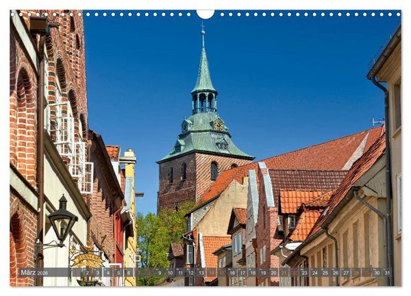 Produktbild: L&Uuml;NEBURG Ein- und Ausblicke von Andreas Voigt (Wandkalender 2026 DIN A3 quer), CALVENDO Monatskalender