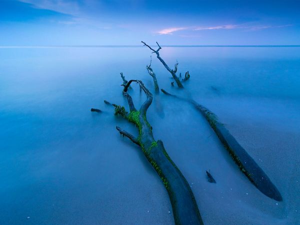 Produktbild: CALVENDO Puzzle Weststrand am Abend | 1000 Teile Lege-Gr&ouml;&szlig;e 64x48cm Foto-Puzzle f&uuml;r gl&uuml;ckliche Stunden
