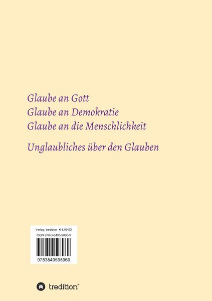 Produktbild: Glaubst Du noch oder denkst Du schon?