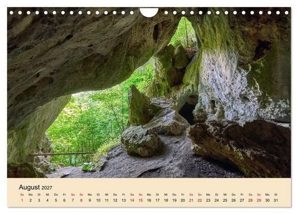 Produktbild: Franken - eine Region voller Naturwunder (Wandkalender 2027 DIN A4 quer), CALVENDO Monatskalender
