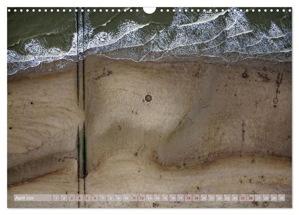 Produktbild: neunziggrad photoart: die erde von oben (Wandkalender 2026 DIN A3 quer), CALVENDO Monatskalender