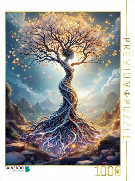 CALVENDO Puzzle Baumpoesie | 1000 Teile Lege-Größe 64x48cm Foto-Puzzle für glückliche Stunden