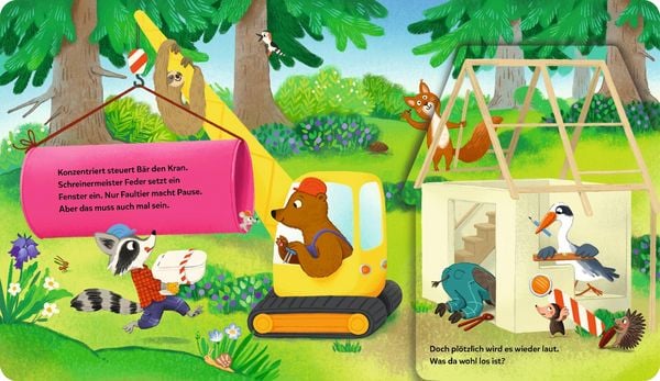 Produktbild: Mein Klapp-Sound-Buch: Auf dem Bau, da gibt&acute;s Radau!