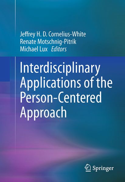 Produktbild: Interdisciplinary Applications of the Person-Centered Approach