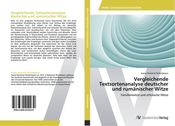Produktbild: Vergleichende Textsortenanalyse deutscher und rum&auml;nischer Witze