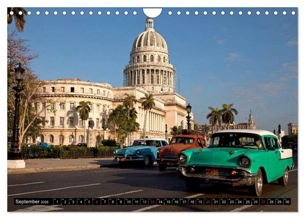 Produktbild: Classic Cars of Cuba (Wandkalender 2026 DIN A4 quer), CALVENDO Monatskalender