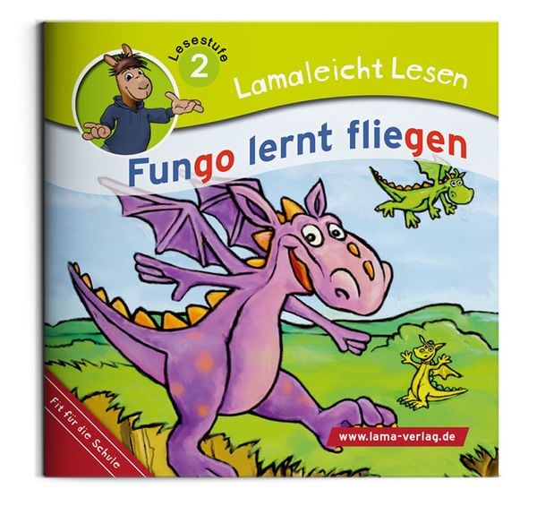 Produktbild: Lamaleicht Lesen - Fungo lernt fliegen