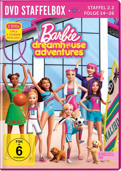 Barbie Dreamhouse Adventures - Staffel 2.2 - Folge 14-26 [2 DVDs], DVD