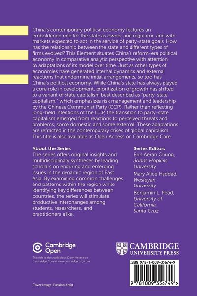 Produktbild: The State and Capitalism in China