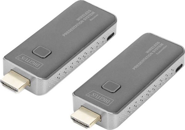 Produktbild: Digitus DS-55319 HDMI-Funk&uuml;bertragung (Set) 50m 5GHz 1920 x 1080 Pixel
