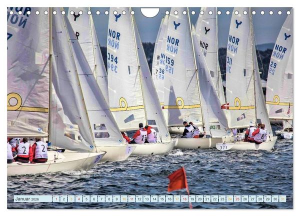Produktbild: Segeln - Freiheit und Abenteuer (Wandkalender 2026 DIN A4 quer), CALVENDO Monatskalender